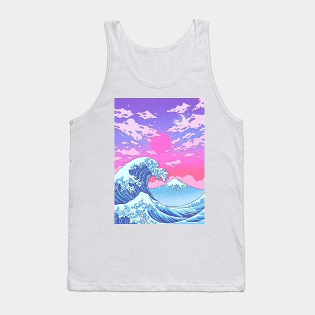 Dream Kanagawa Tank Top by mrcatguys